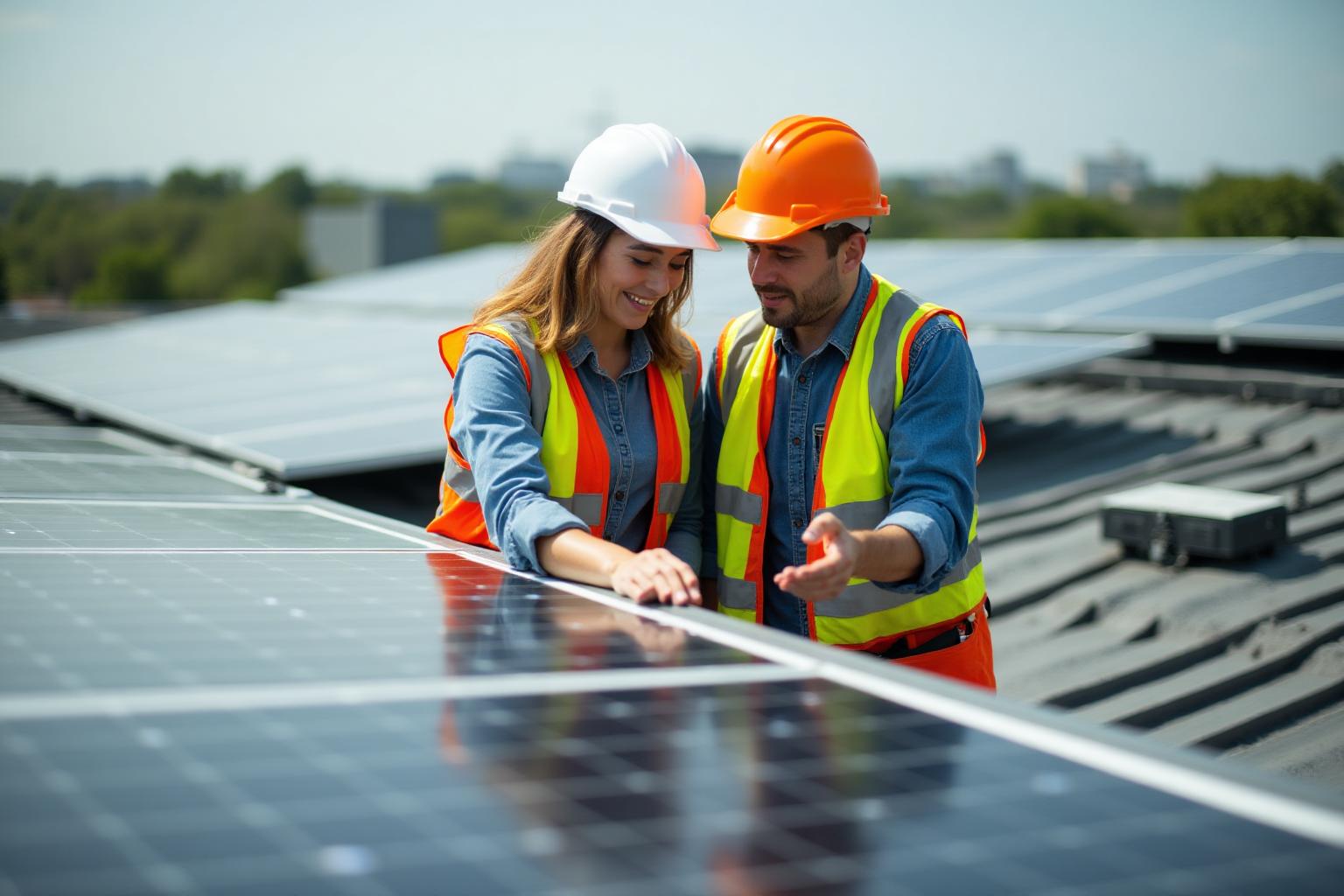 White family operating their small business with AI technology